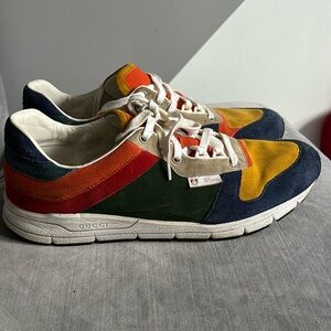 Gucci Suede Color block Sneaker